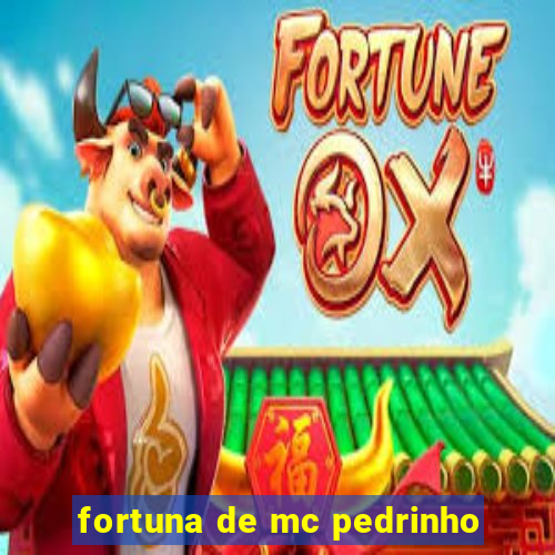 fortuna de mc pedrinho